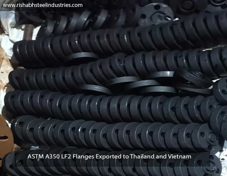 ASTM A350 LF2 Flanges Exported to Thailand and Vietnam