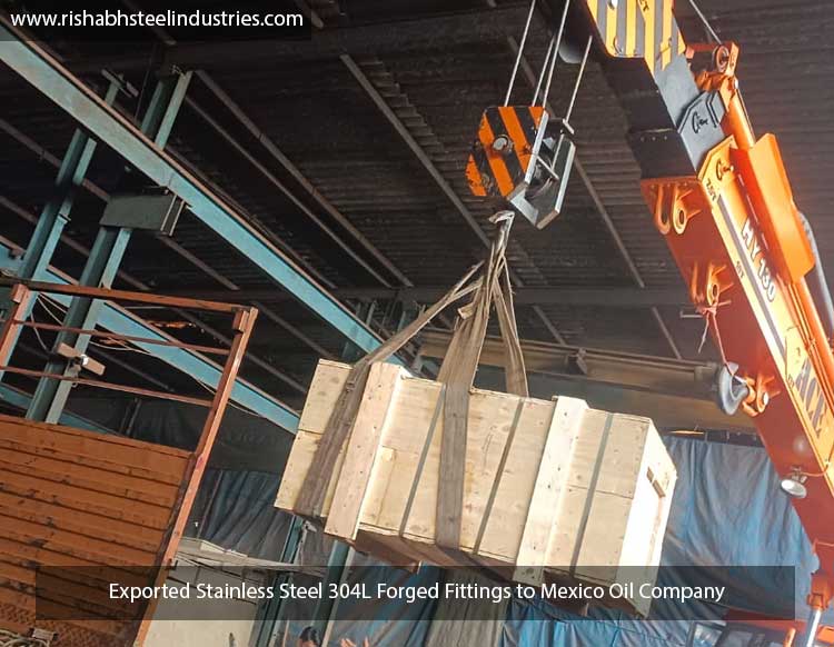 Exported Stainless Steel 304L Forged Fittings to Mexico Oil Company