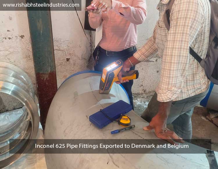 Inconel 625 Pipe Fittings Exported to Denmark and Belgium