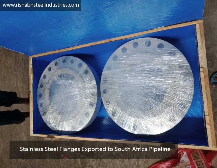 Stainless Steel Flanges Exported to South Africa Pipeline
