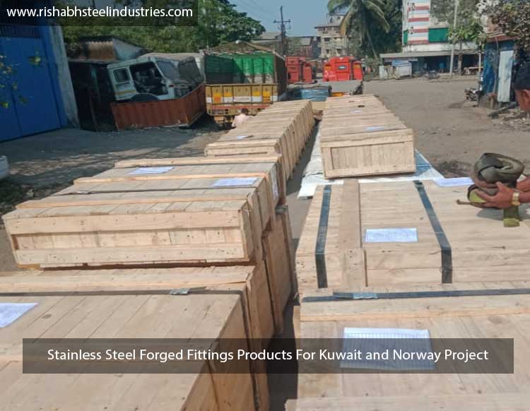 Stainless Steel Forged Fittings Products For Kuwait and Norway Project