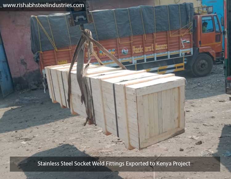 Stainless Steel Socket Weld Fittings Exported to Kenya Project
