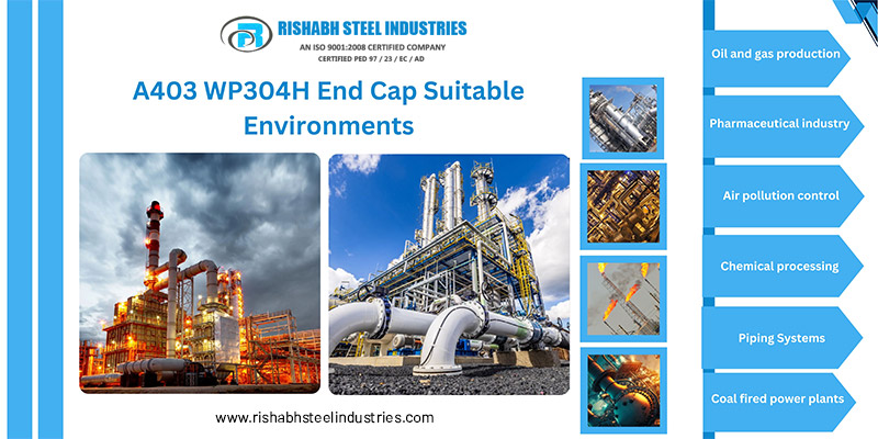 A403 WP304H End Cap Suitable Environments