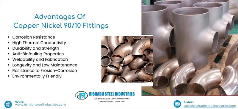 Advantages Of Copper Nickel 90/10 Fittings