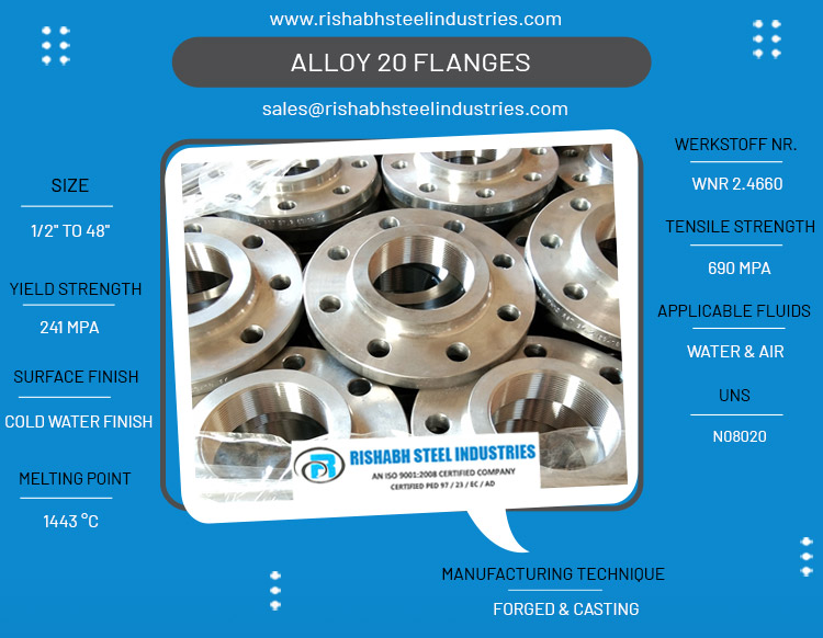 Alloy 20 Flanges