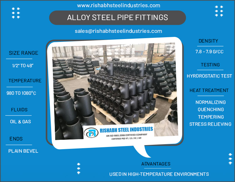 Alloy Steel Pipe Fittings manufacturer in India