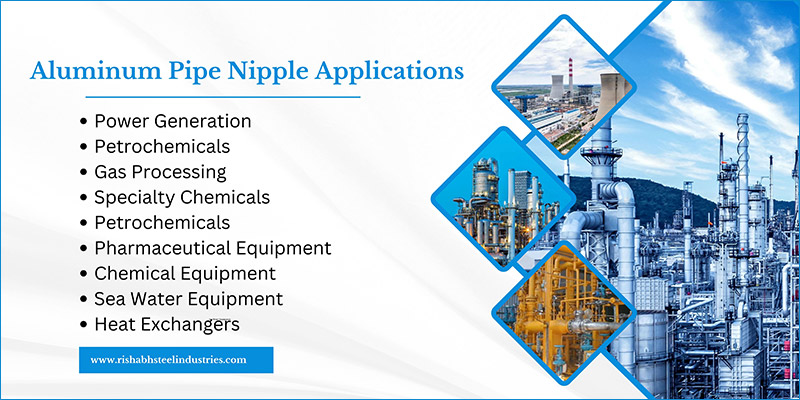 Aluminum Pipe Nipple Applications