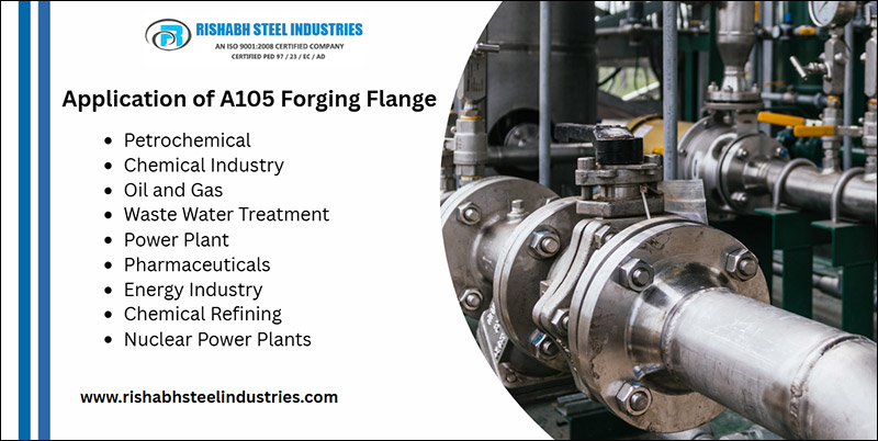 Application of A105 Forging Flange