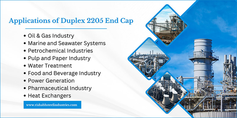 Applications of Duplex 2205 End Cap