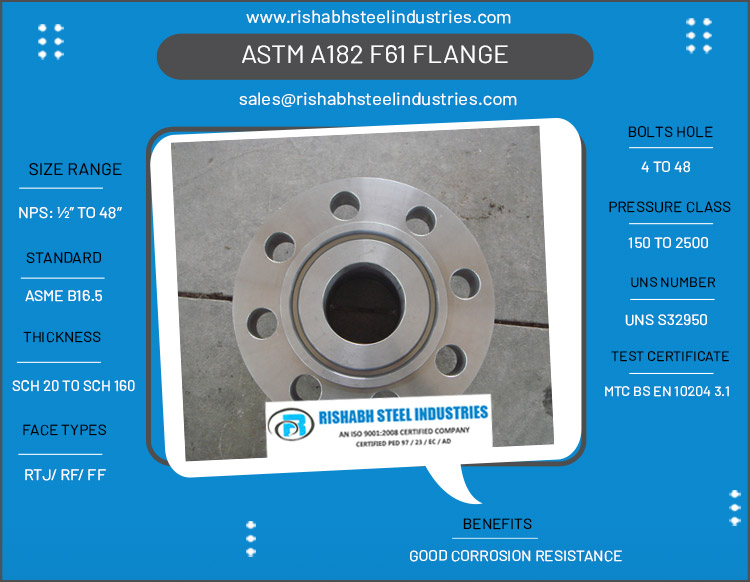 ASTM A182 F61 Flange