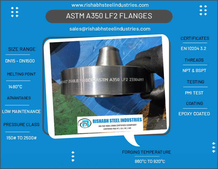 ASTM A350 LF2 Flanges