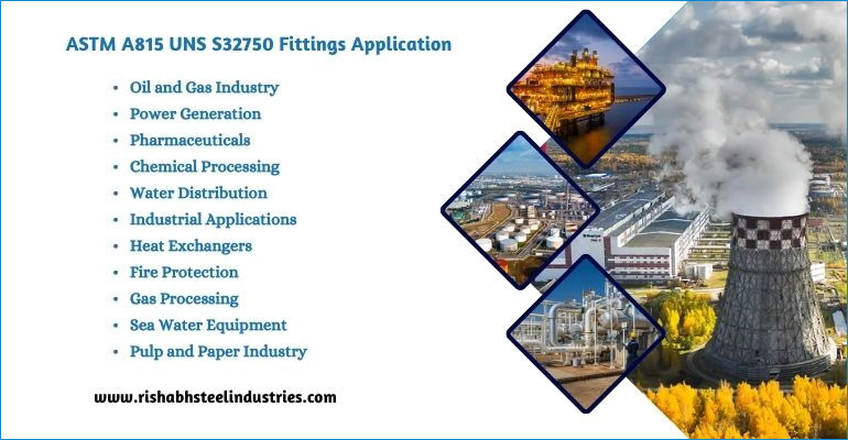 ASTM A815 UNS S32750 Fittings Application