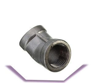 Carbon NPT Reducing Elbow