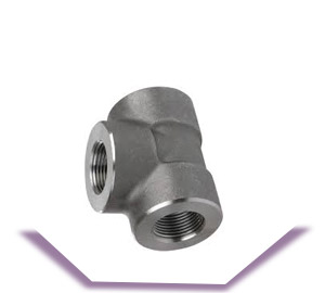 Carbon Threaded Reducing Tee