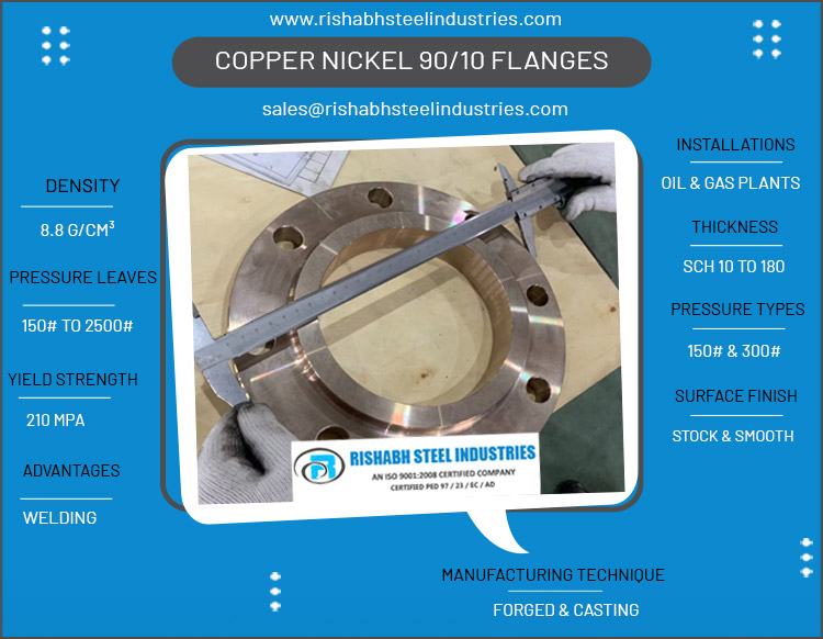 Copper Nickel 90/10 Flanges