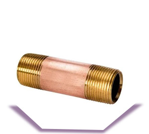 Copper Pipe Nipples