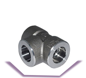 CS Socket Weld Equal Tee