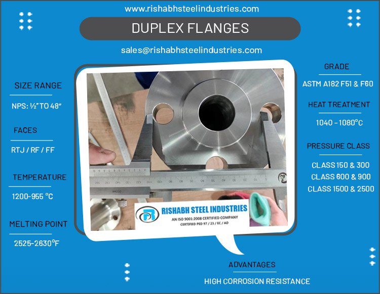 Duplex Flanges Manufacturers in India