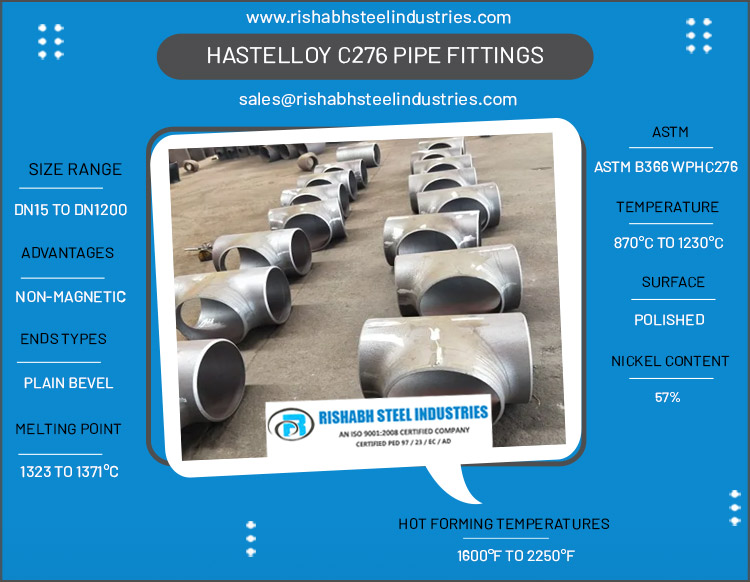 Hastelloy C276 Pipe Fittings