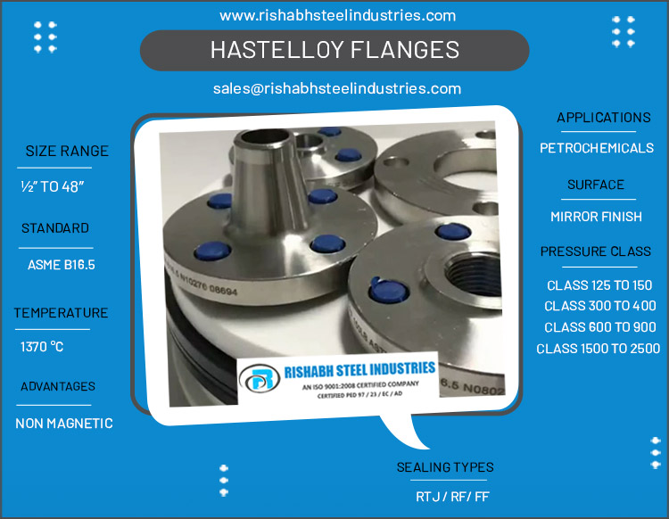 Hastelloy Flanges Manufacturer in India