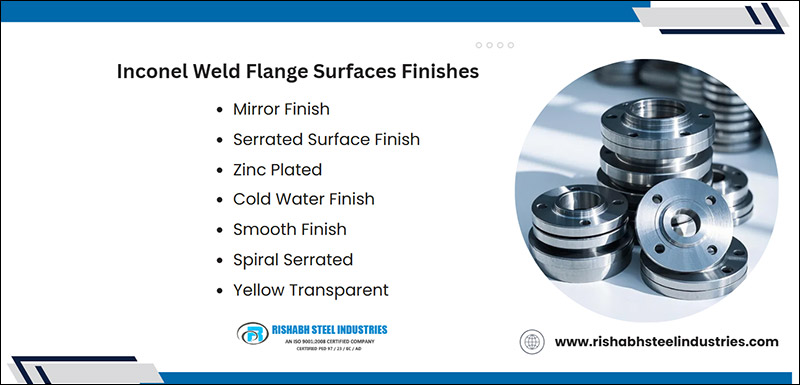 Inconel Weld Flange Surfaces Finishes