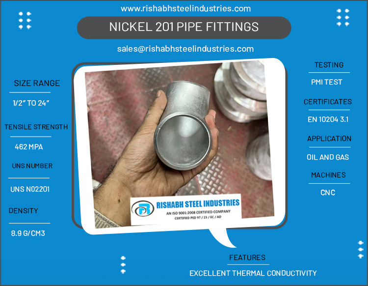 Nickel 201 Pipe Fittings