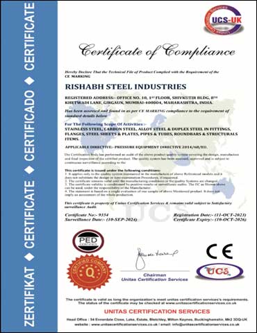 PED Certification