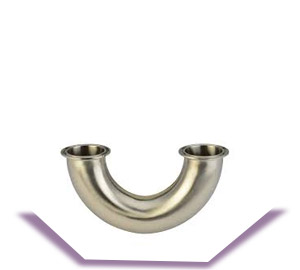 SS Sanitary 180 Deg Bend
