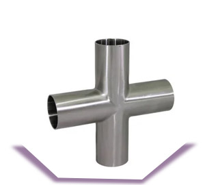 SS Sanitary Cross Tee