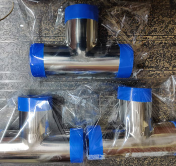 SS Sanitary Tube Tee