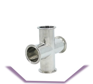  Stainless Sanitary Equal Cross