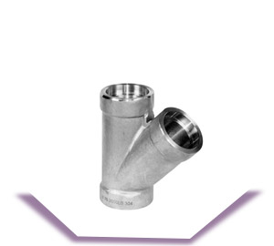 Stainless Socket Weld Lateral Tee