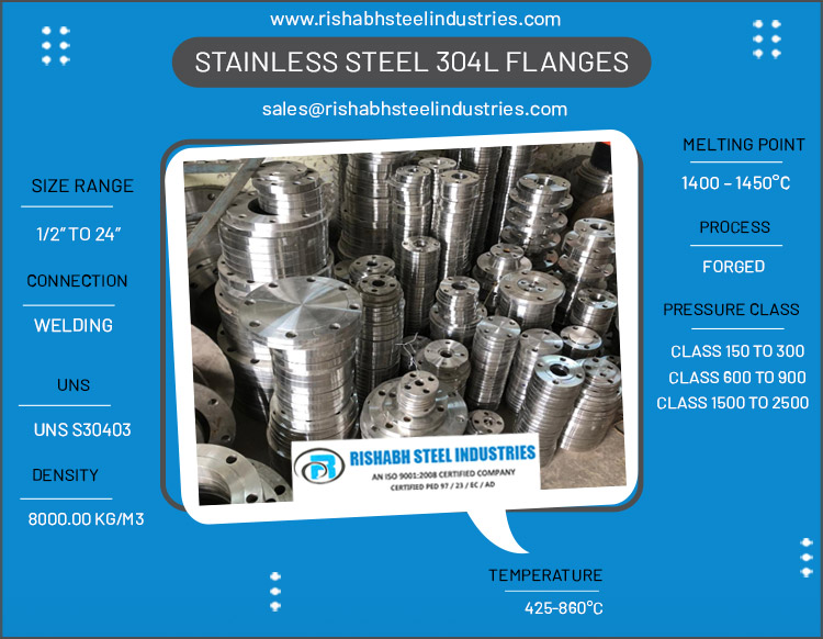 Stainless Steel 304L Flanges