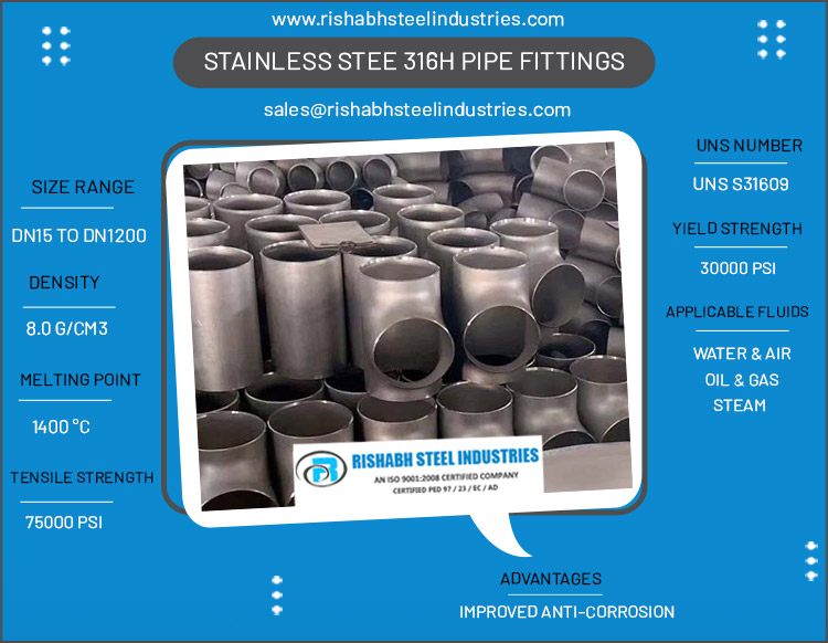 Stainless Steel 316H Pipe Fittings