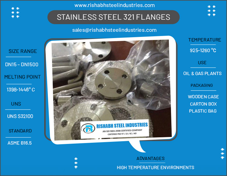 Stainless Steel 321 Flanges