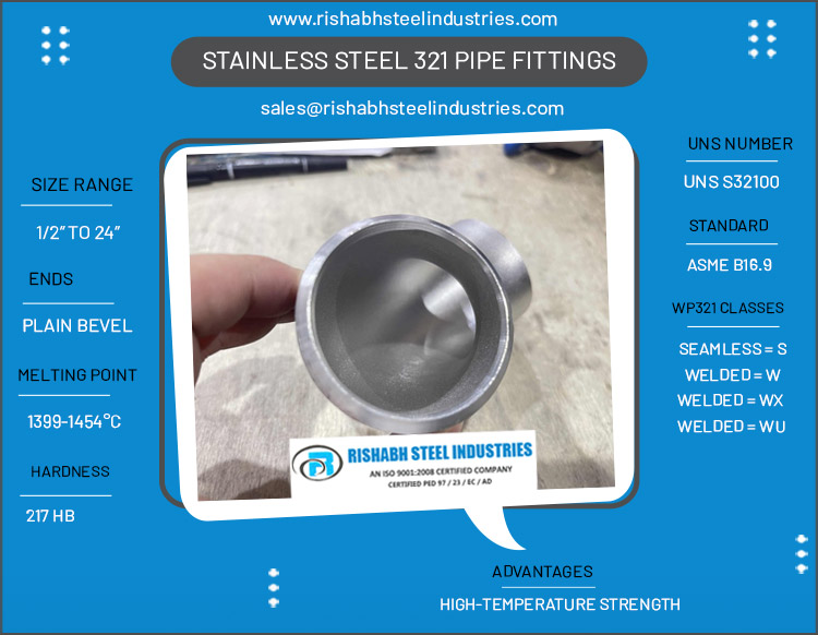 Stainless Steel 321 Pipe Fittings