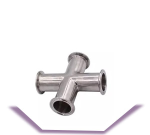 Stainless Steel Sanitary Equal Cross