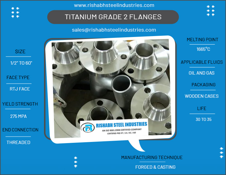 Titanium Grade 2 Flanges