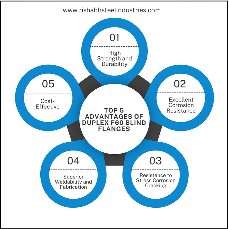 Top 5 Advantages of Duplex F60 Blind Flanges