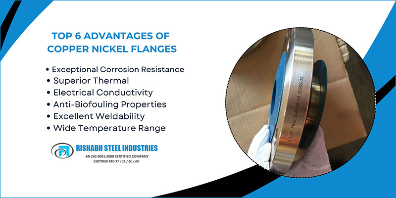 Top 6 Advantages of Copper Nickel Flanges