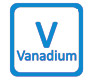 Vanadium [V] :